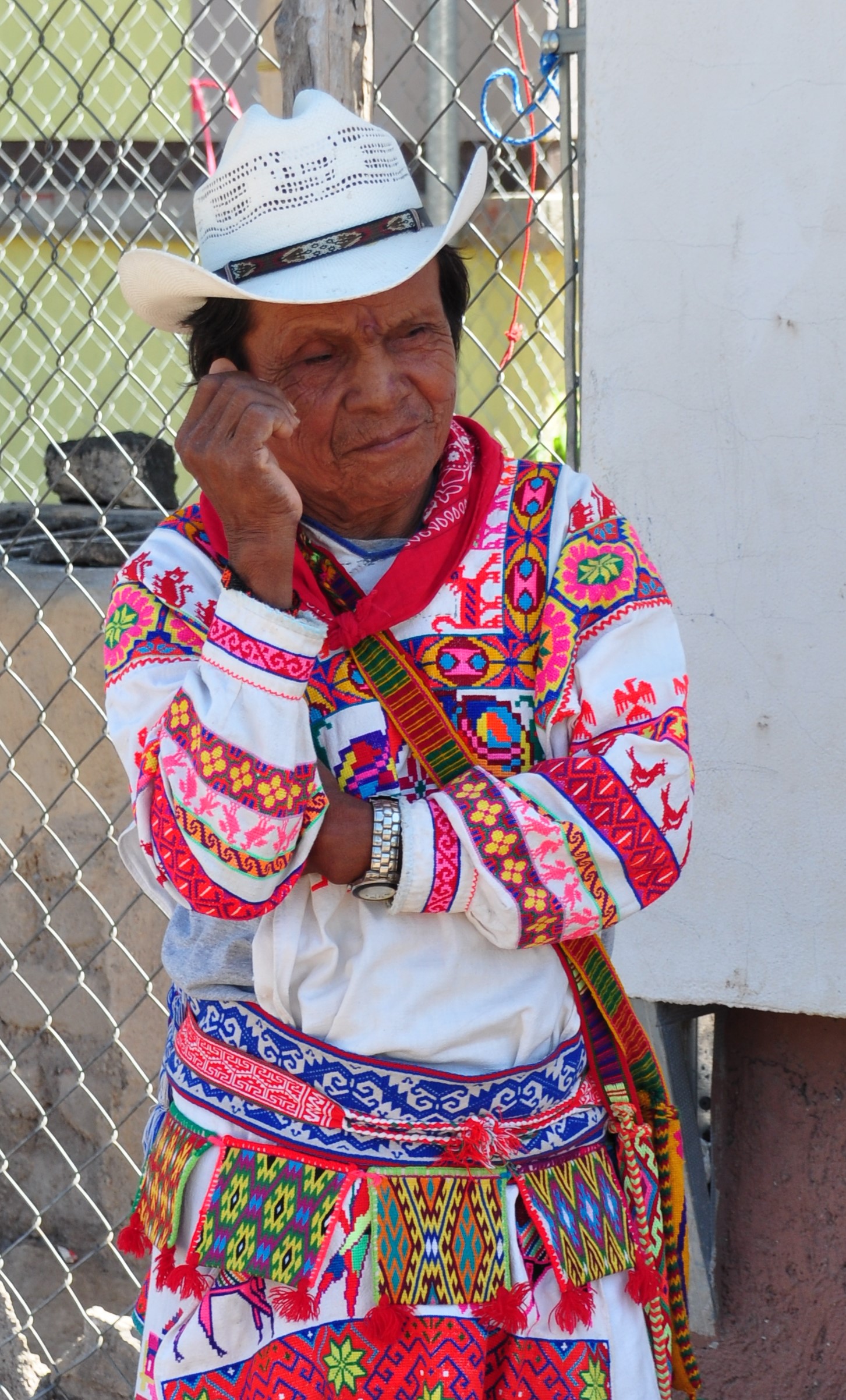 Traditional Huichol clothes
